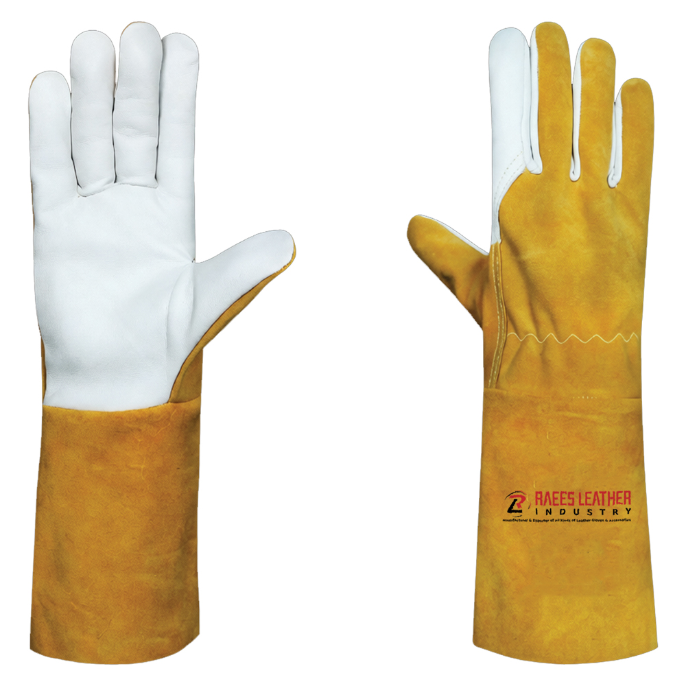 RLI-1150 Weldo Welding Gloves with Cow Split Leather