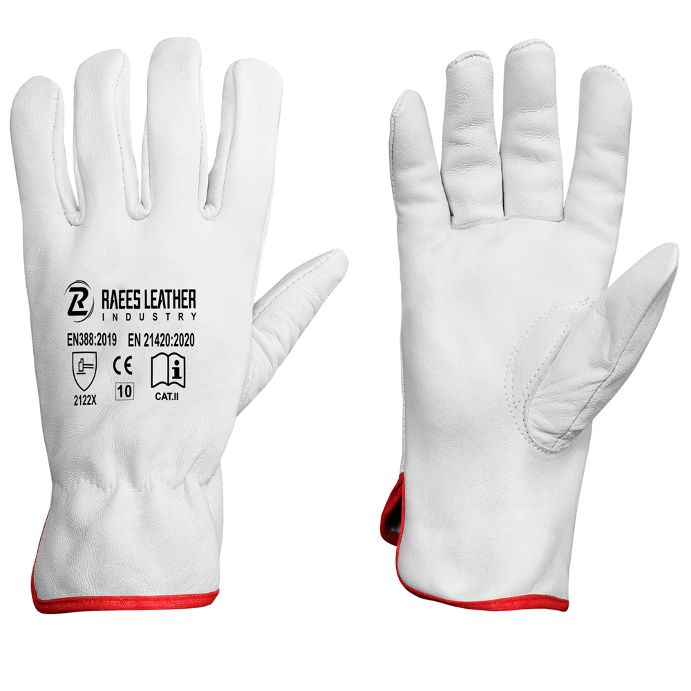 RLI-1802 Super Full-Leather Gloves, Goat Grain Leather
