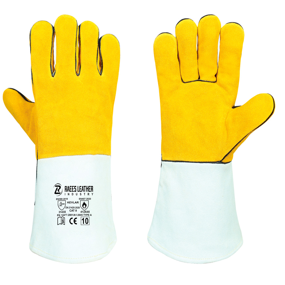 RLI-8529 Plus MIG Welding Gloves with Reinforcement and Extended Cuff