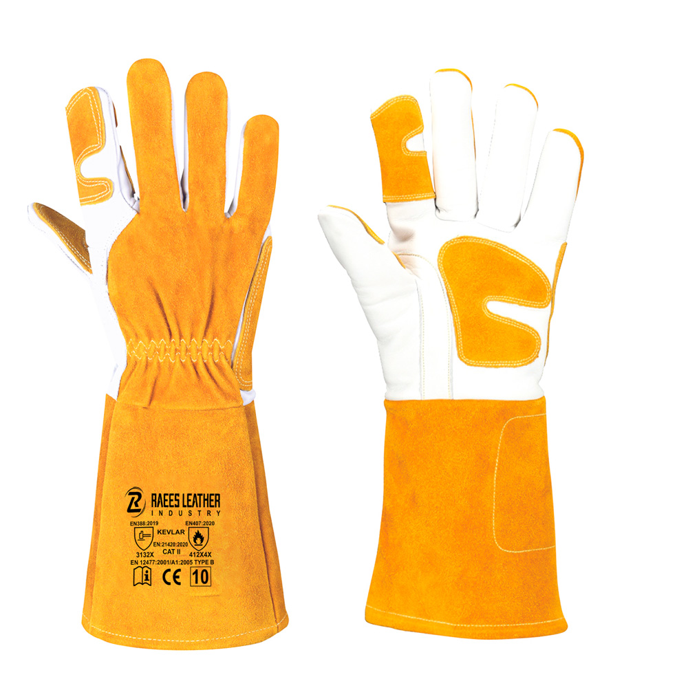 RLI-8530 WELD PRO YELLOW TIG Welding Gloves